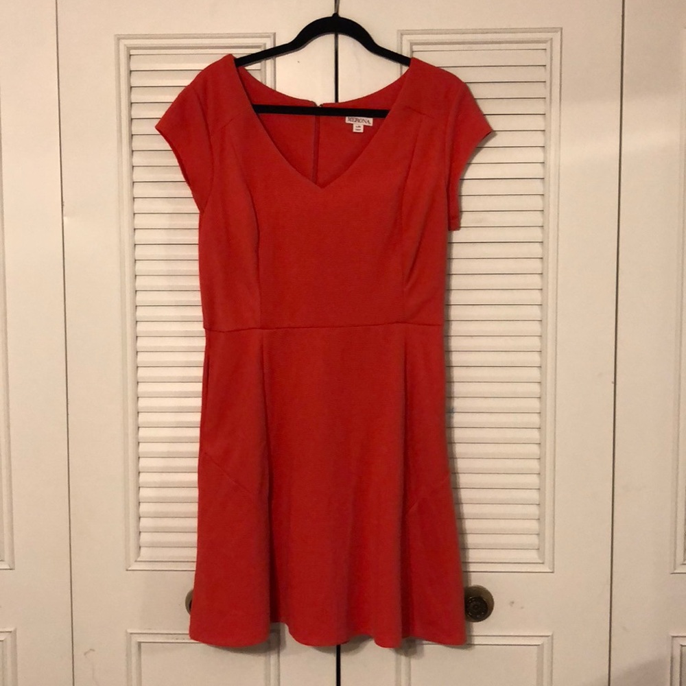 Orange dress